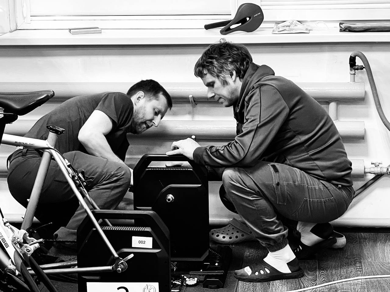 Зал велостудии